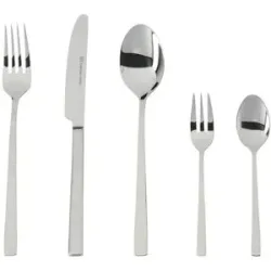 KHG Besteckset 30-teilig 739 ¦ silber ¦ Edelstahl