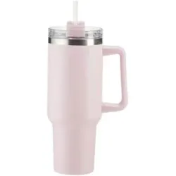 KHG Thermobecher   ¦ rosa/pink ¦ Edelstahl,Kunststoff ¦ Maße (cm): H: 27  Ø: 10