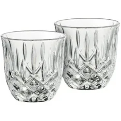 Nachtmann Espresso-Gläser 2er Set Noblesse ¦ transparent/klar ¦ Glas ¦ Maße