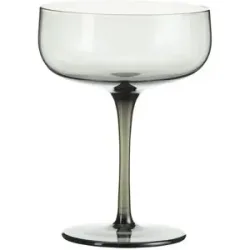Gray & Jones Champagnerschale   ¦ grau ¦ Glas ¦ Maße (cm): H: 14  Ø: 10.5