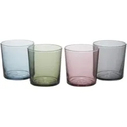 Peill+Putzler Gläserset  Louisiana ¦ mehrfarbig ¦ Glas ¦ Maße (cm): H: 8,8  Ø:
