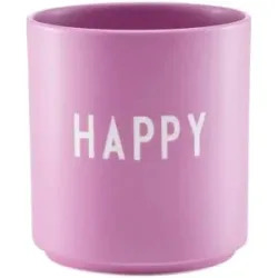 DESIGN LETTERS Becher   ¦ lila/violett ¦ Porzellan ¦ Maße (cm): H: 8,5  Ø: 8