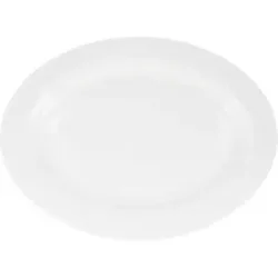 Peill+Putzler Servierplatte oval  Torino ¦ weiß ¦ Porzellan ¦ Maße (cm): B: 23,5