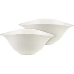 Villeroy & Boch Salatschalenset 2er Set Vapiano ¦ Porzellan ¦ Maße (cm): B: 17