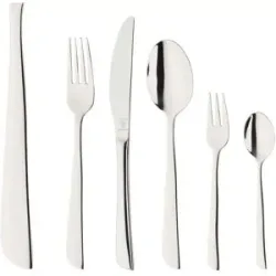 Justinus Besteckset  30-teilig  Twist ¦ silber ¦ Edelstahl