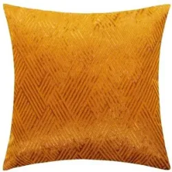 como Kissen  Samt ¦ orange ¦ Maße (cm): B: 44