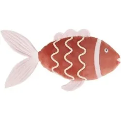 Höffner Dekokissen Fisch   ¦ orange ¦ Maße (cm): B: 54 H: 29 T: 10.0