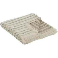 como Plaid  Jacquard ¦ creme ¦ Synthetik ¦ Maße (cm): B: 135