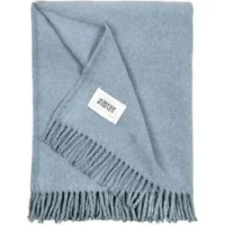 SCHÖNER WOHNEN Kollektion Wohndecke   ¦ blau ¦ Baumwollmischgewebe ¦ Maße (cm):