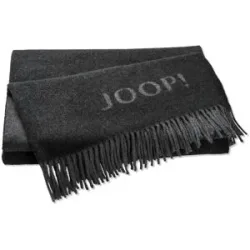 JOOP! Plaid Fine Doubleface   ¦ grau ¦ Wollmix ¦ Maße (cm): B: 130 H: 1