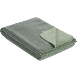 Wohndecke  Jette Home ¦ grün ¦ Baumwollmischgewebe ¦ Maße (cm): B: