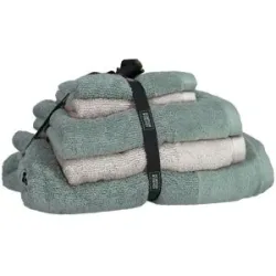 SCHÖNER WOHNEN Kollektion Handtuch 4er-Set   ¦ grün ¦ Maße (cm): B: 24 H: 20
