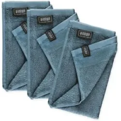 SCHÖNER WOHNEN Kollektion Gästehandtuch 3er-Set   ¦ blau ¦ Maße (cm): B: 30 H: