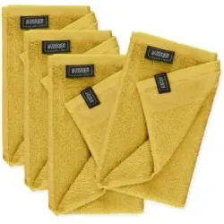 SCHÖNER WOHNEN Kollektion Gästehandtuch 4er-Set   ¦ gelb ¦ Maße (cm): B: 30 H: