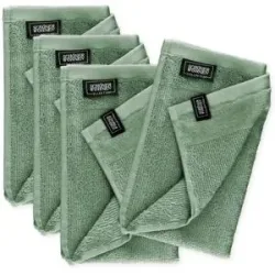 SCHÖNER WOHNEN Kollektion Gästehandtuch 4er-Set   ¦ grün ¦ Maße (cm): B: 30 H: