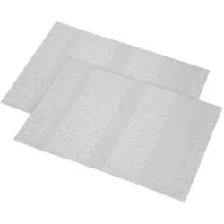 JOOP! Platzset 2er-Set Chains   ¦ silber ¦ Naturfaser ¦ Maße (cm): B: 36