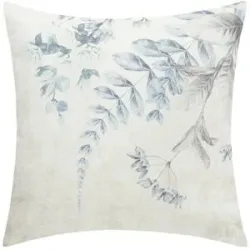 como Kissen  Blue Leaves ¦ blau ¦ Maße (cm): B: 45