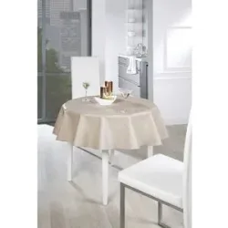 PEYER SYNTEX Tischdecke  Oslo ¦ beige ¦ Baumwollmischgewebe Ø: 140