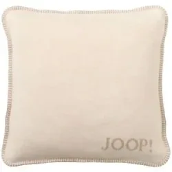 JOOP! Kissen Uni Doubleface   ¦ beige ¦ Maße (cm): B: 50 H: 1