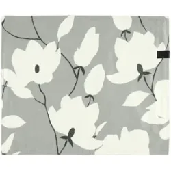 SCHÖNER WOHNEN Kollektion 2er Tischset  SW-Fleur ¦ grau ¦ 100% Baumwolle ¦ Maße