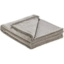 como Fleecedecke  Zopf ¦ beige ¦ Synthetik ¦ Maße (cm): B: 150