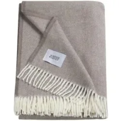 SCHÖNER WOHNEN Kollektion Wohndecke   ¦ beige ¦ Baumwollmischgewebe ¦ Maße (cm):