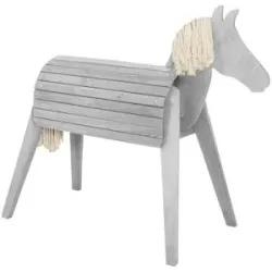 roba, Roba Outdoorspielpferd   ¦ grau ¦ Maße (cm): B: 153 H: 123 T: 66.0