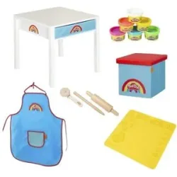 roba, Roba Kreativer Basteltisch  PlayDoh ¦ mehrfarbig ¦