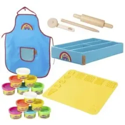 roba, Roba Spielset  Play-Doh ¦ mehrfarbig ¦ Silikon,Massivholz,Kunststoff ¦ Maße