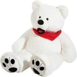 Heunec Kuscheltier  Eisbär ¦ weiß ¦ Maße (cm): B: 63 H: 55