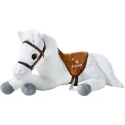 Heunec Kuscheltier  Pferd ¦ weiß ¦ Maße (cm): B: 36 H: 58