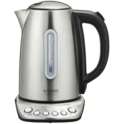 Meisterkoch Wasserkocher  WK-1712 TW ¦ silber ¦ Kunststoff,Edelstahl,Metall ¦