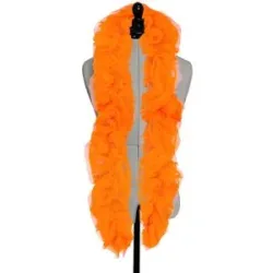 Tüll-Boa, neonorange, 1,80 Meter