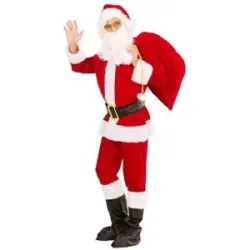 Kostüm Weihnachtsmann, 8-teilig