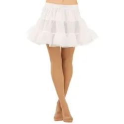 Petticoat mit härterer Appretur für Kinder, weiß