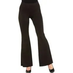 Schlag-Leggings für Damen, schwarz