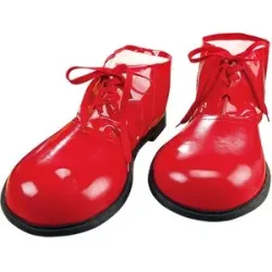 Riesen-Clownschuhe, rot