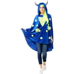 buttinette Monster-Poncho, unisex