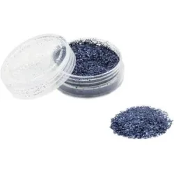EULENSPIEGEL Glitzer, blau