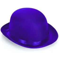 Bowler, blau