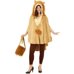buttinette Löwen-Poncho, unisex