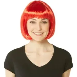 Bob-Perücke, rot
