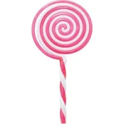 Lolli, pink-weiß