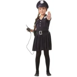 Police-Girl-Kleid für Kinder