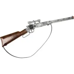 Spielzeuggewehr, transparent/braun, 65 cm