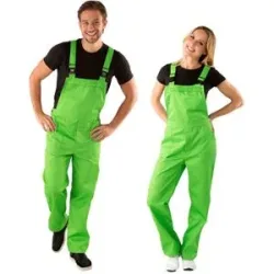 Latzhose unisex, grün