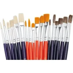 buttinette Pinsel-Set, 18 Stück