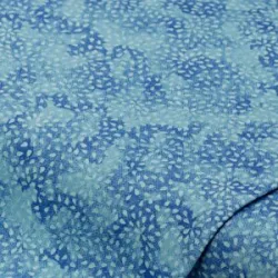 Baumwollstoff Batik Tropfen 