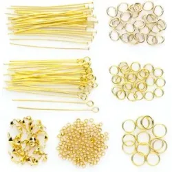 Hochwertiges Zubehör-Set, gold
