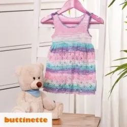 Strickanleitung - Babykleid aus Woll Butt Lilia
